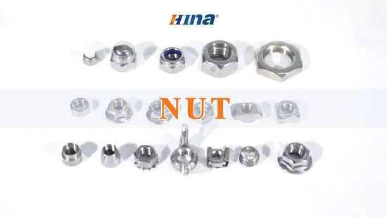 Stainless Steel Stock A2 Fastener Hex Flange Square spring Hexagon Nuts with Bolts